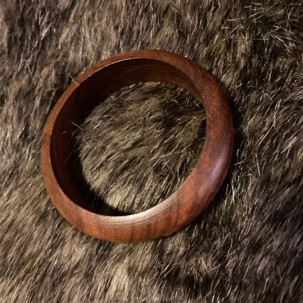 Wooden bangle bracelet great condition